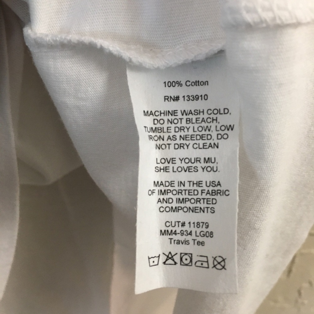 Show Me Your Mumu Limoncello Short Sleeve T-Shirt Medium 100% Cotton Vacation - Picture 5 of 6